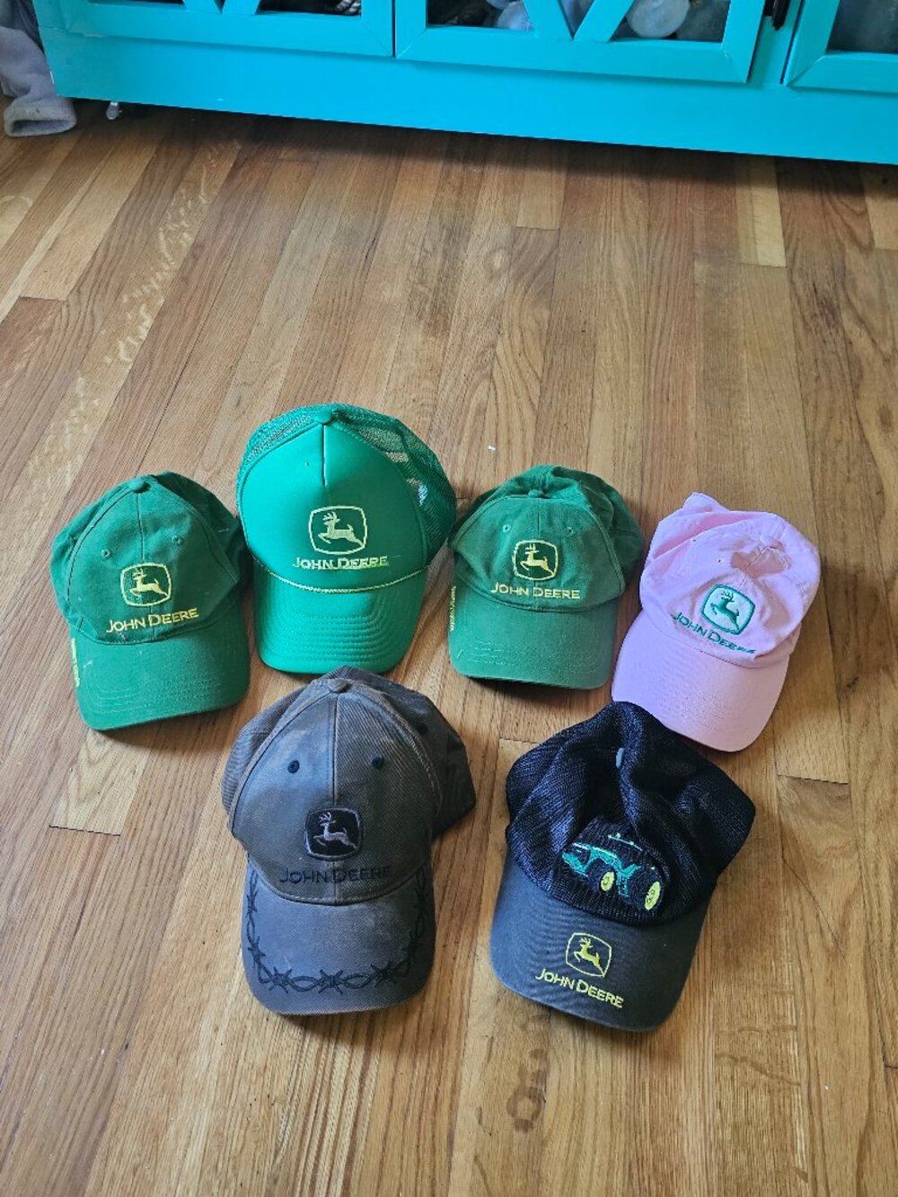 Country Western Farm John Deere Hat Collection
